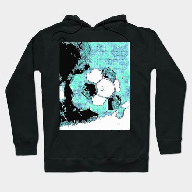 Football Deconstructed Hoodie by Tovers